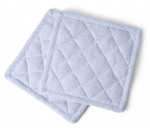 Kosta Linnewäfveri Eliza Grytlapp Återvunnen 2-pack, Ljusgrå Kosta Linnewäfveri Eliza Grytlapp Återvunnen 2-pack, Ljusgrå