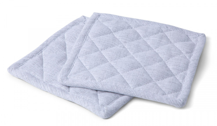 Kosta Linnewäfveri Eliza Grytlapp Återvunnen 2-pack, Ljusgrå Kosta Linnewäfveri Eliza Grytlapp Återvunnen 2-pack, Ljusgrå