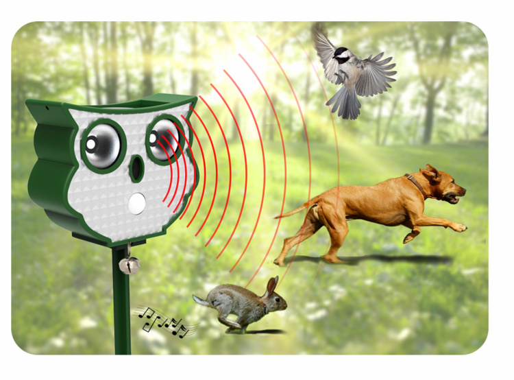 Genius Ideas Solar powered pest repeller Genius Ideas Solar powered pest repeller