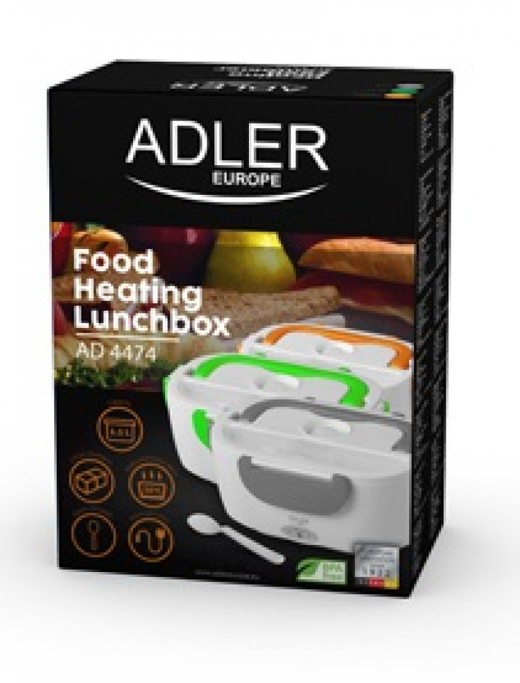 Adler Electric Lunchbox, Gray Adler Electric Lunchbox, Gray