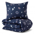 Lord Nelson Victory Jorehed Mikrofiber Bäddset, Marin Lord Nelson Victory Jorehed Mikrofiber Bäddset, Marin