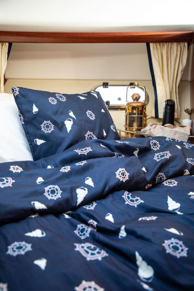 Lord Nelson Victory Jorehed Mikrofiber Bäddset, Marin Lord Nelson Victory Jorehed Mikrofiber Bäddset, Marin