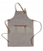 Kosta Linnewäfveri Förkläde, Grå