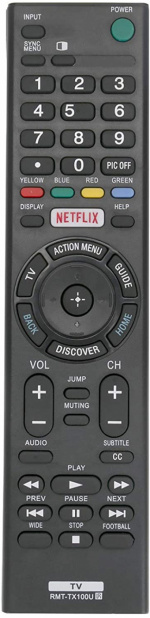 Universal Remote Control for SONY Smart TV RMT-TX100U Universal Remote Control for SONY Smart TV RMT-TX100U