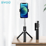 BWOO Selfiepinne bluetooth ZP12, Svart