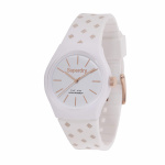Superdry SDSYG166WRG - Watch 38 mm with 5 bar water resistance, White/Gold
