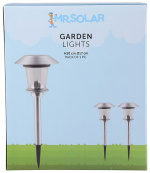 Mr. Solar Solar-charged garden lamp 48 cm
