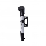 Forever Outdoor Bicycle pump with frame mount PU-100, Silver/Black