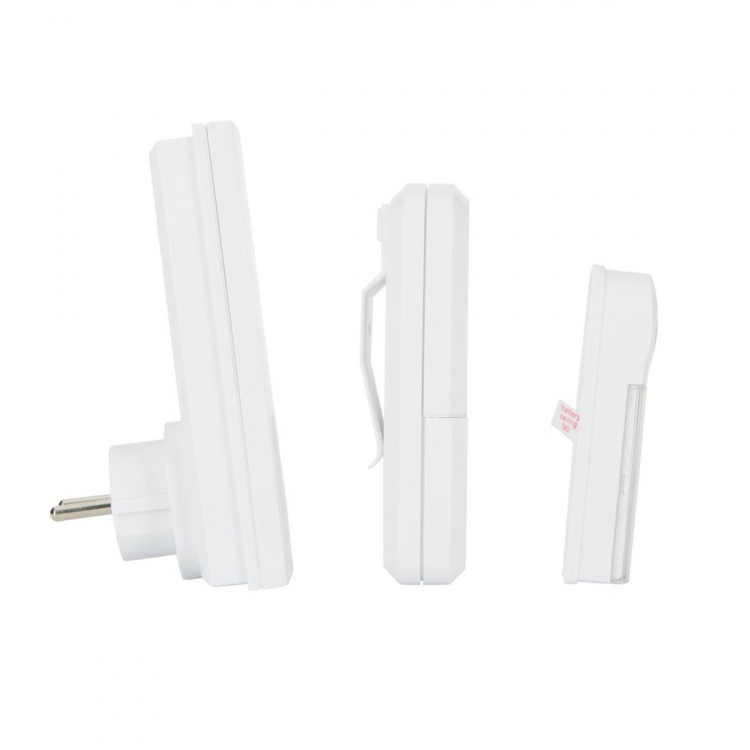 Byron DB432E Wireless doorbell White, 50m range
