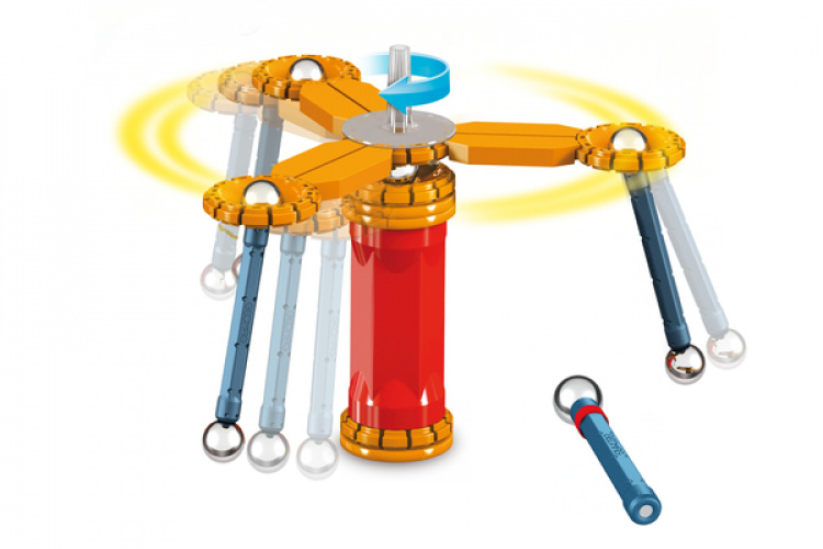 Geomag Mechanics Magnetic Building System 33 pieces