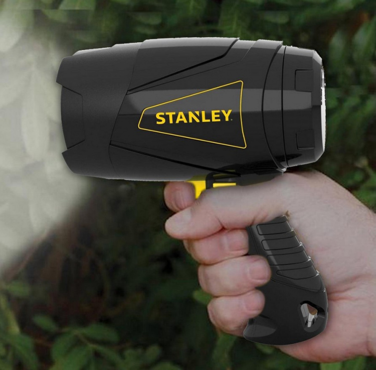 Stanley LED Flashlight, 3W, 300 Lumen, Black