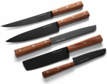 Orrefors Jernverk 5-pack Knives Black