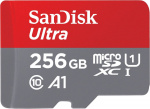 SanDisk Ultra Minneskort microSDXC, 256GB SanDisk Ultra Minneskort microSDXC, 256GB