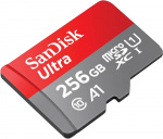 SanDisk Ultra Minneskort microSDXC, 256GB SanDisk Ultra Minneskort microSDXC, 256GB