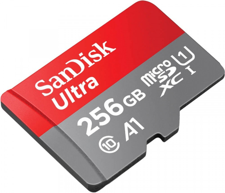 SanDisk Ultra Minneskort microSDXC, 256GB SanDisk Ultra Minneskort microSDXC, 256GB