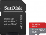 SanDisk Ultra Minneskort microSDXC, 512GB SanDisk Ultra Minneskort microSDXC, 512GB