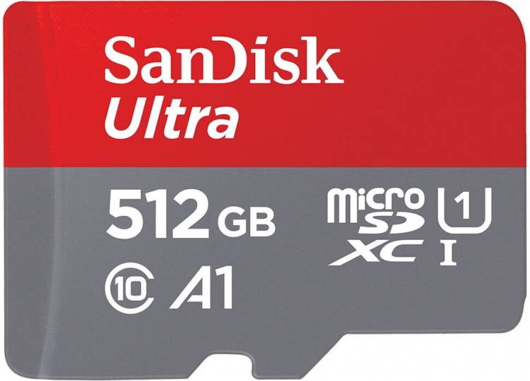 SanDisk Ultra Minneskort microSDXC, 512GB SanDisk Ultra Minneskort microSDXC, 512GB
