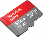 SanDisk Ultra Minneskort microSDXC, 512GB SanDisk Ultra Minneskort microSDXC, 512GB