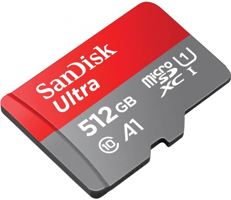 SanDisk Ultra Minneskort microSDXC, 512GB SanDisk Ultra Minneskort microSDXC, 512GB
