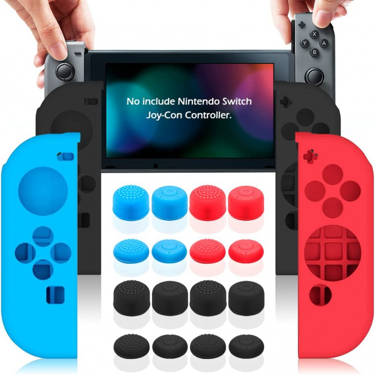 Silicone cover and grip for Joy-Con, 2-pack Silicone cover and grip for Joy-Con, 2-pack