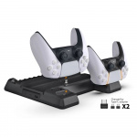 Docking station for Playstation 5, 4-in-1 Docking station for Playstation 5, 4-in-1