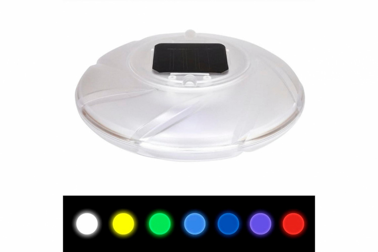 Bestway Floating Pool lighting LED solar lamp, 7 colors, 18cm Bestway Floating Pool lighting LED solar lamp, 7 colors, 18cm