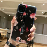 Fashion case with finger holder - iPhone 12/12 Pro, Flowers
