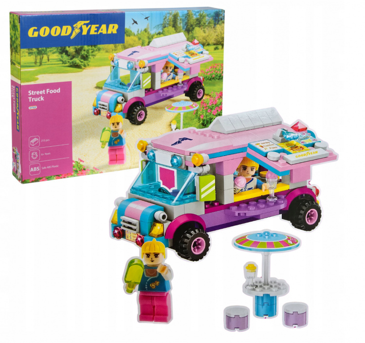 Goodyear licensed Lego - Street food truck
