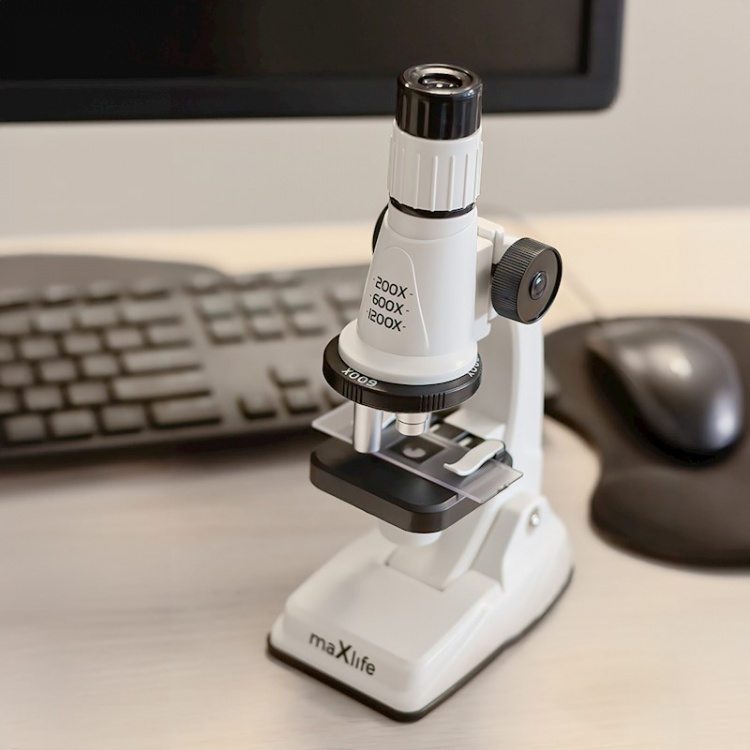 Maxlife MXMS-100 Microscope for children, White