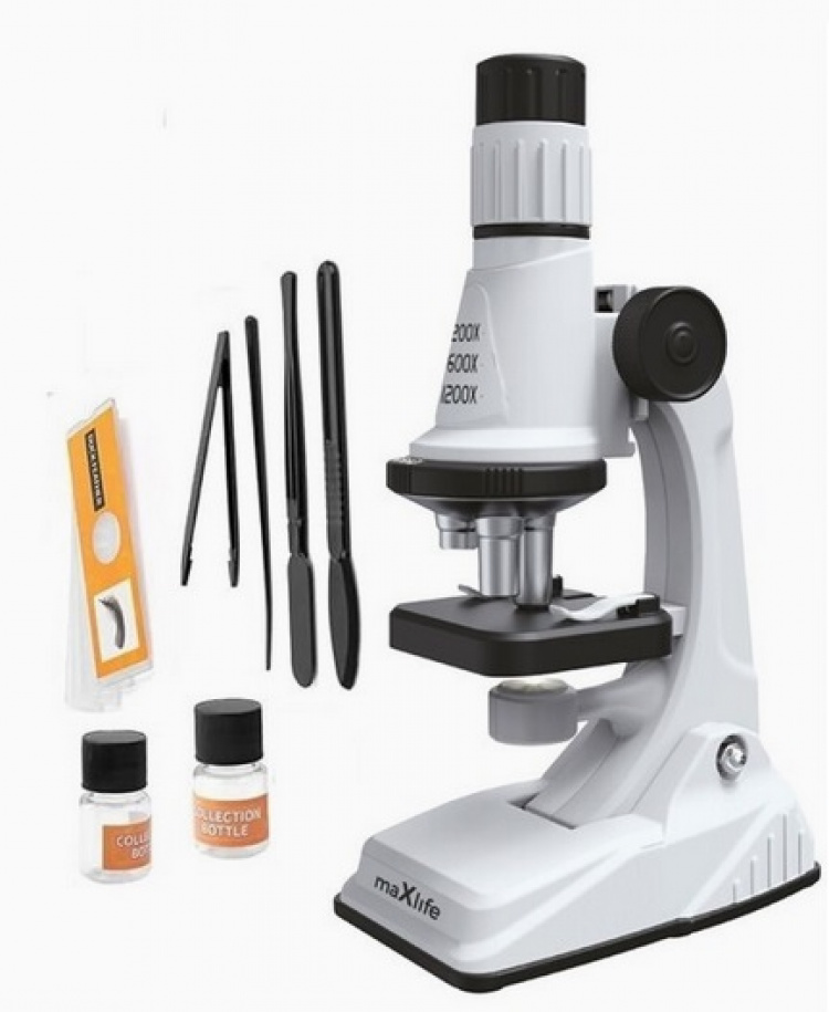 Maxlife MXMS-100 Microscope for children, White