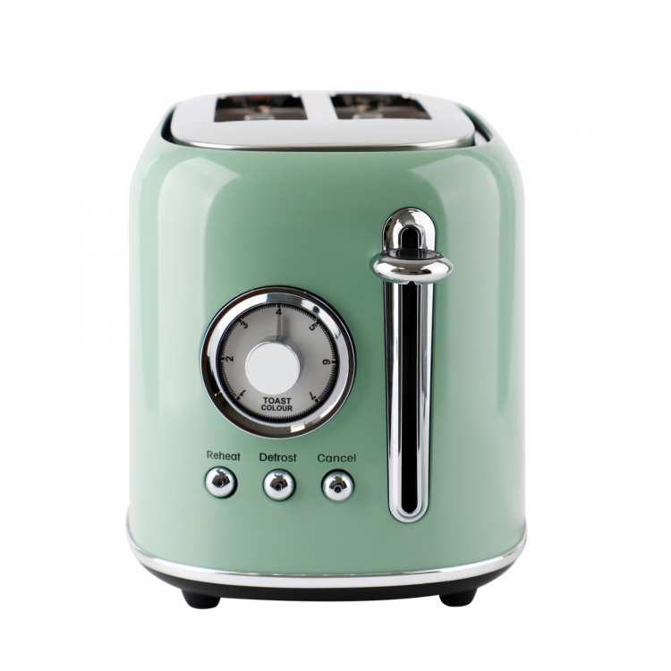 Emerio TO-133281 Brödrost Retro, Grön