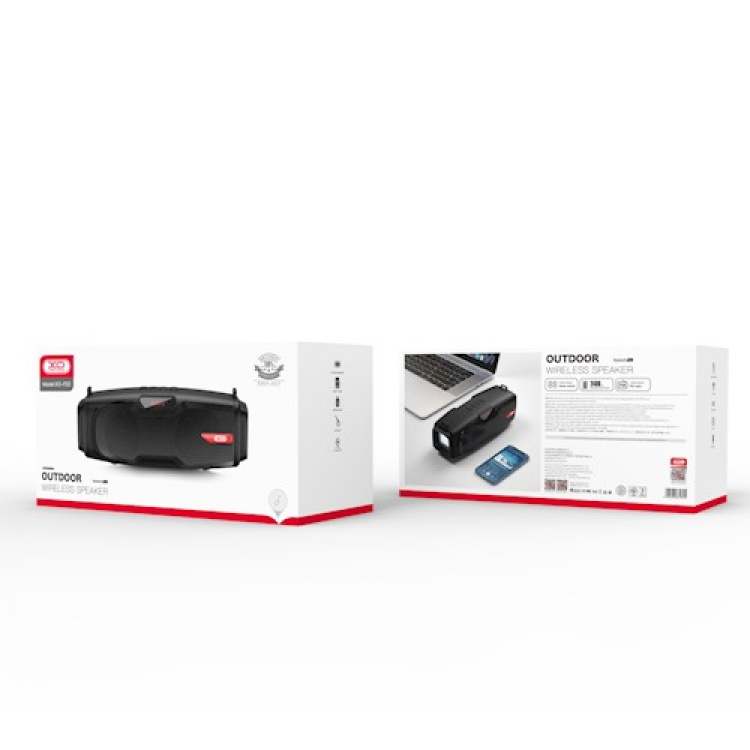 Xo F33 Bluetooth Speaker with Microphone, Black Xo F33 Bluetooth Speaker with Microphone, Black