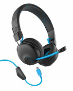JLab Play Gaming Headset, Black & Blue