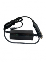 Universal DC-adapter med 2 USB-portar 90W, Svart
