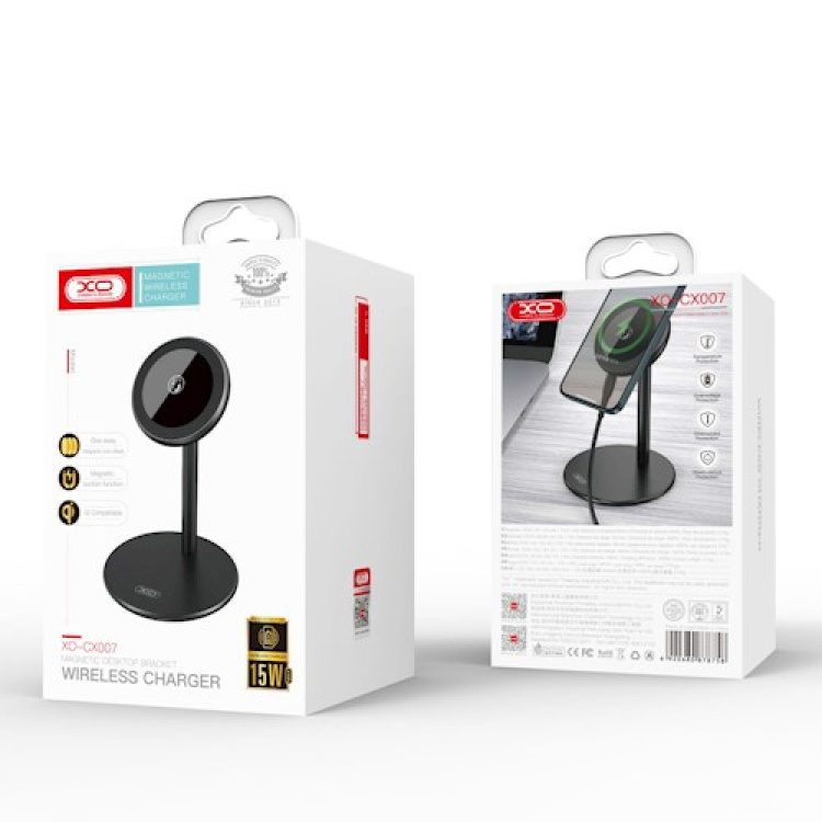 Xo Magnetic Charging Stand with Qi Charger Xo Magnetic Charging Stand with Qi Charger
