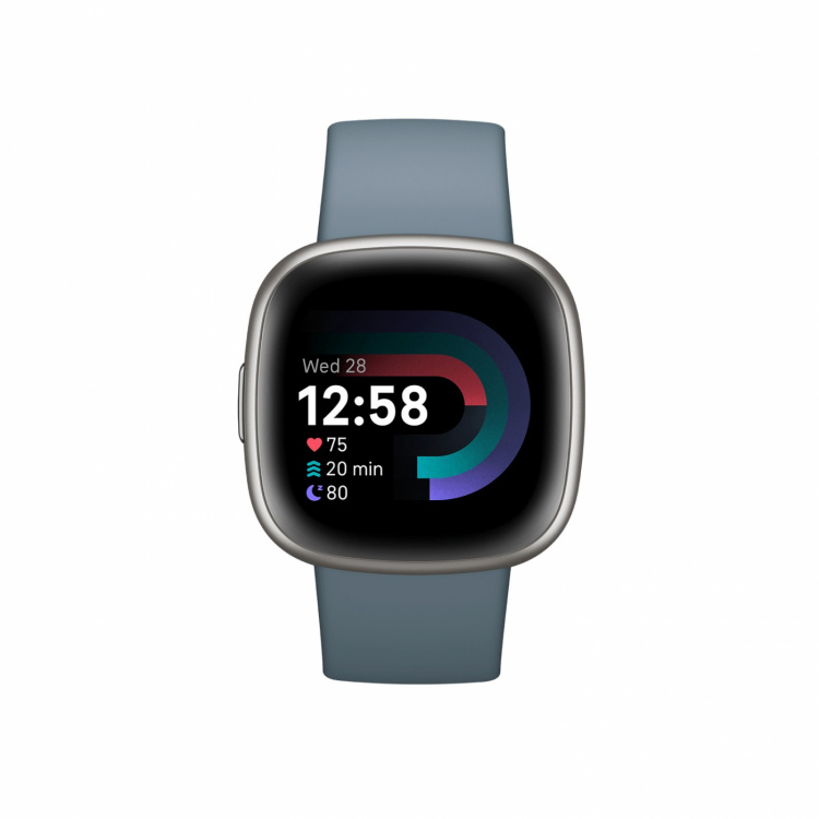 Fitbit Versa 4 Blue/Platinum Fitbit Versa 4 Blue/Platinum