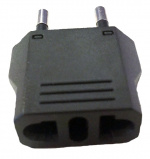 Travel adapter, USA to Sweden, Black Travel adapter, USA to Sweden, Black