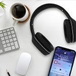 Forever wireless headset BTH-505 on-ear, Black Forever wireless headset BTH-505 on-ear, Black