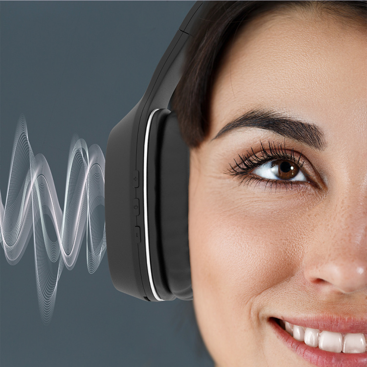 Forever wireless headset BTH-505 on-ear, Black Forever wireless headset BTH-505 on-ear, Black