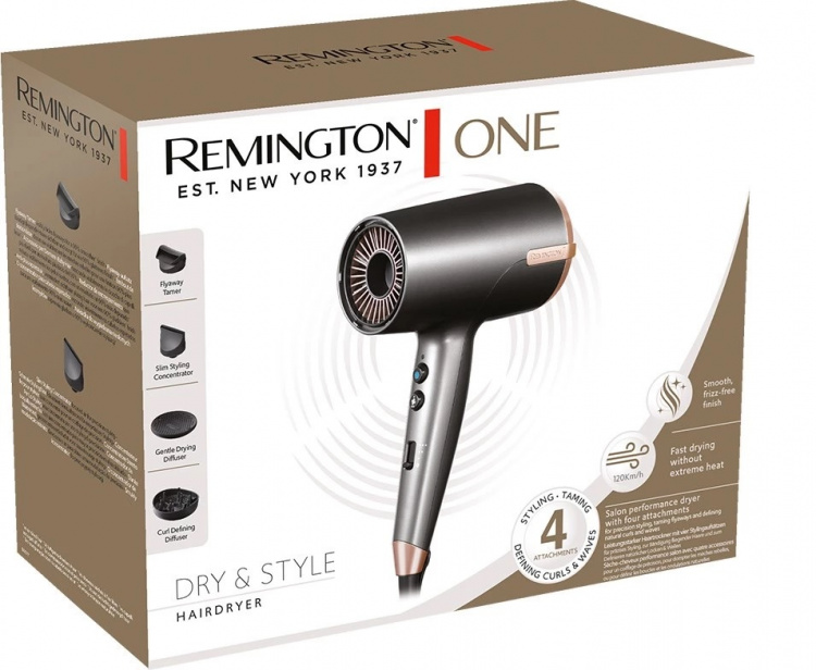 Remington D6077 ONE Dry Style Hairdryer 