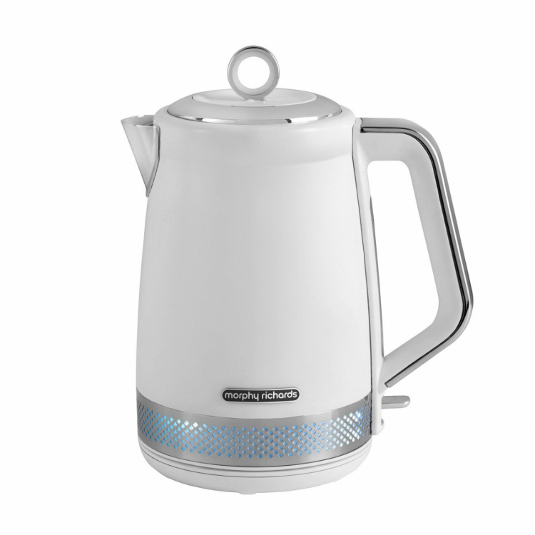 Morphy Richards Illumination Jug Kettle, White Morphy Richards Illumination Jug Kettle, White