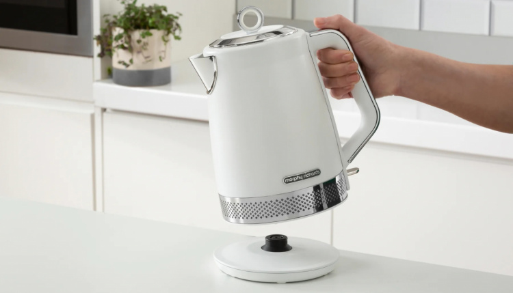 Morphy Richards Illumination Jug Kettle, White Morphy Richards Illumination Jug Kettle, White
