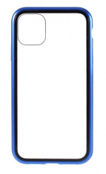 Mobile Case for iPhone 11 Pro Max, Blue/Transparent