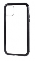 Mobile Case for iPhone 11 Pro, Black/Transparent