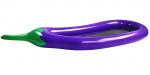 Eggplant bath toy