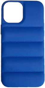 Puffer Case for iPhone 14 Plus, Blue