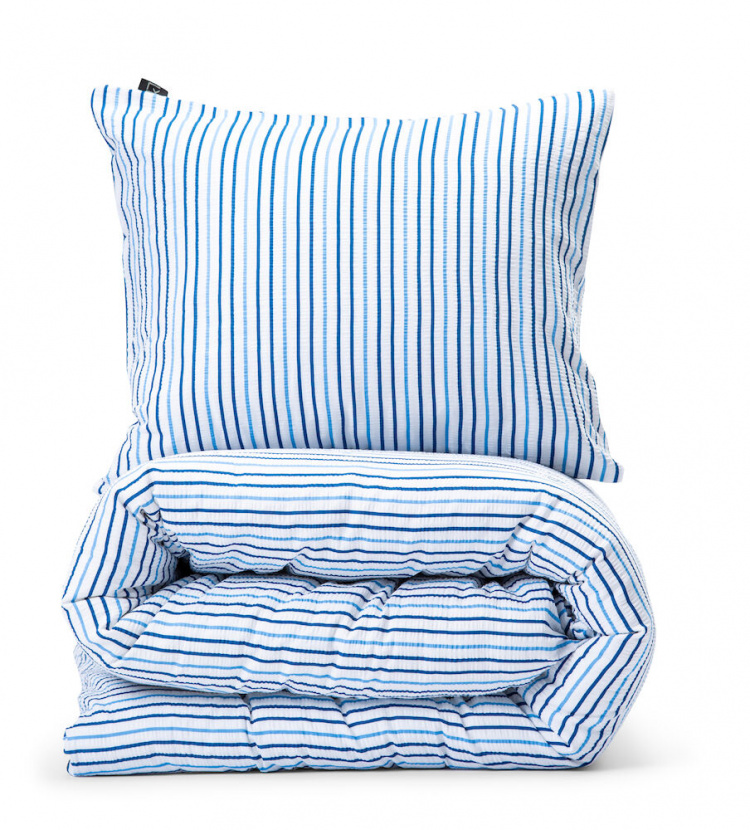 Kosta Linnewäfveri Naverstad Bäckebölja, Blå