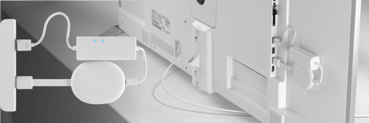 TV-Adapter för USB till Chromecast, Xiaomi TV-stick 4K, Amazon Fire TV stick m.fl.