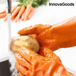 InnovaGoods Cleaning Gloves for Vegetables InnovaGoods Cleaning Gloves for Vegetables