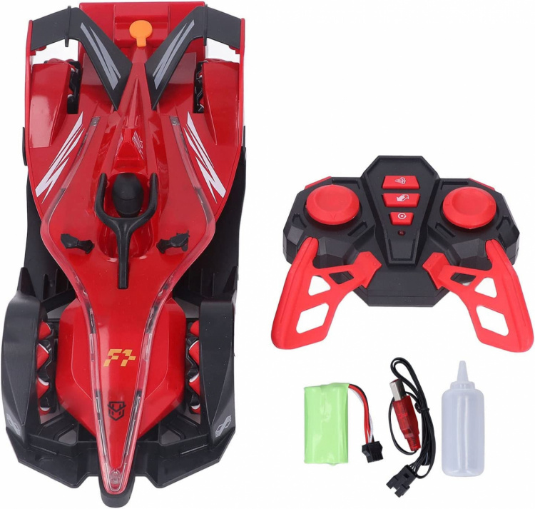 High-speed Formula 1 Spray Runner RC Car, Red High-speed Formula 1 Spray Runner RC Car, Red